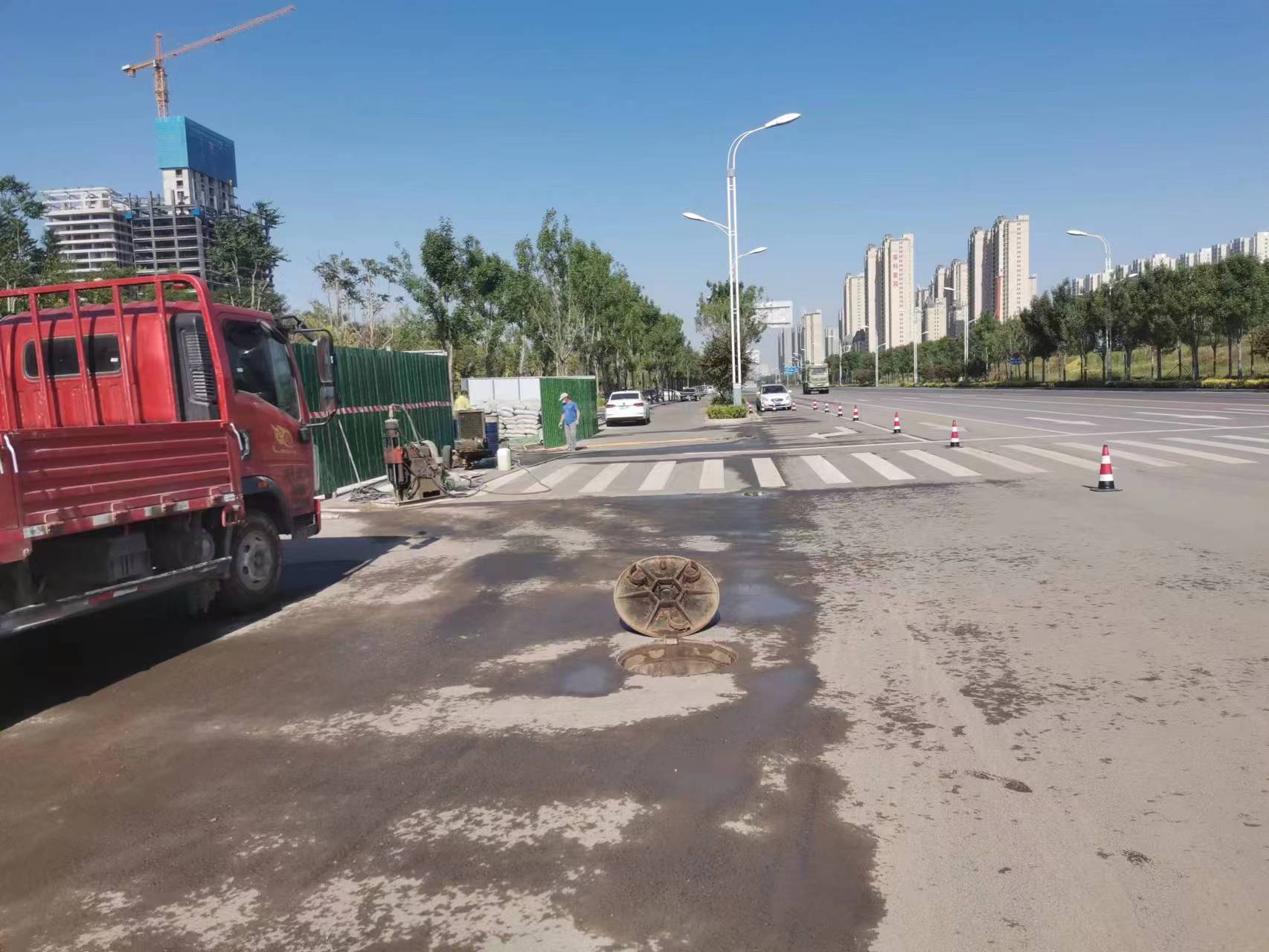 九寨沟路面地基沉降注浆